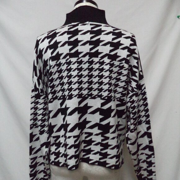 AKIRA Sunglasses Red Lips Lady mock neck knit sweater top Size Sz Medium Md M - Picture 12 of 16